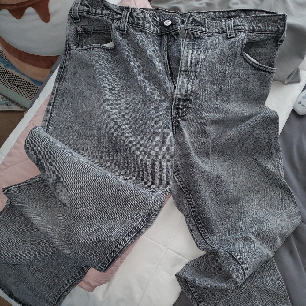 Vintage Levi's 540 Bosco acid wash jeans 38x34